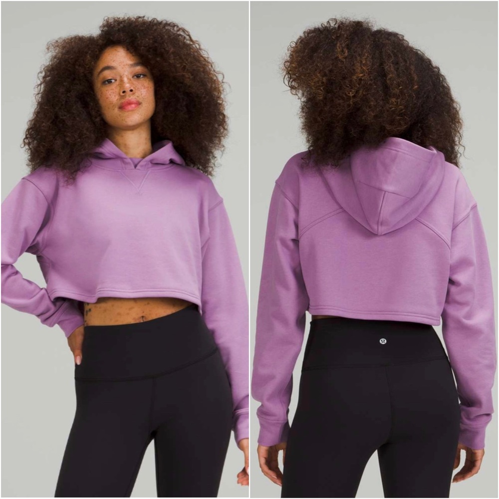 Lululemon All Yours Cropped Hoodie